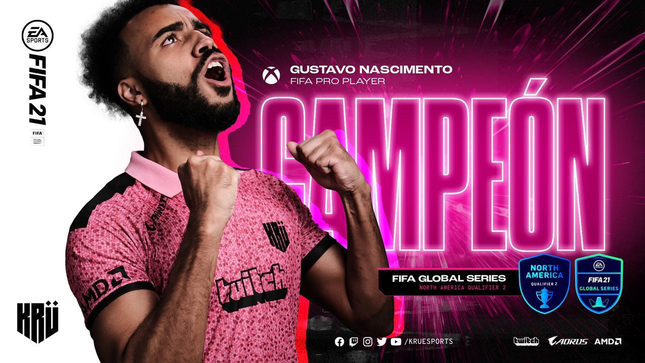 ¡GUSTAVO NASCIMENTO GRITÓ CAMPEÓN EN LA FIFA GLOBAL SERIES 2 DE NORTEAMÉRICA!